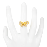 ANILLO MARIPOSA EN RODIO