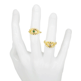ANILLO EN RODIO OJOS
