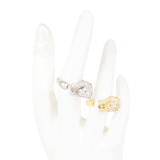 ANILLO JAGUAR BLANCO MEDIANO BAÑO EN RODIO