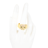 ANILLO FELINO  BAÑO EN RODIO