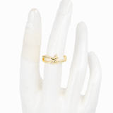 ANILLO LIBELULA BAÑO EN RODIO