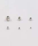 BOLAS DIAMANTADOS PLATEADOS