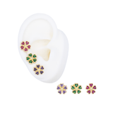 TOPOS FLORES BAÑO EN RODIO
