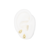 TOPO GOTAS SMALL REDONDAS DORADAS BAÑO EN RODIO
