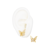 TOPO MARIPOSA FLOR GIRATORIA BAÑO EN RODIO