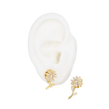 TOPO FLOR BLANCA PEQUEÑA GIRATORIO BAÑO EN RODIO