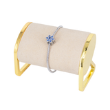 DIJE CHARM PANDORA FLOR AZUL EN RODIO