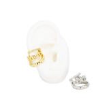EARCUFF GUCCI ABSTRATO BAÑO EN RODIO