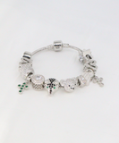 PULSERA PANDORA (no le sirven los dijes de atornillar) BAÑO EN RODIO