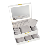 JOYERO VANITY GLOW BLANCO