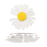 PIN MARGARITA BLANCA BAÑO EN RODIO