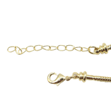 PULSERA PANDORA DE ATORNILLAR BAÑO EN RODIO