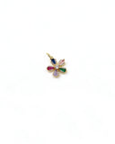 RD-793 DIJE EN RODIO FLOR 13MM