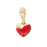 DIJE CHARM CORAZON CON DORADO PANDORA