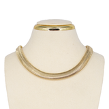 CADENA SERPIENTE EN RODIO CHUNKY