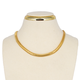 CADENA SERPIENTE EN RODIO CHUNKY